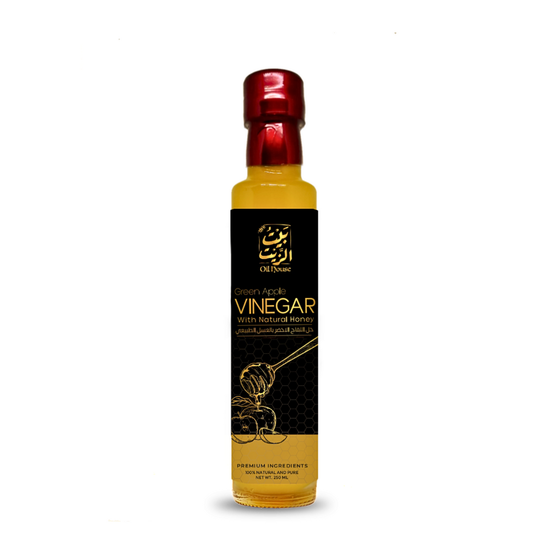 Apple cider vinegar and honey - خل التفاح الاخضر بالعسل